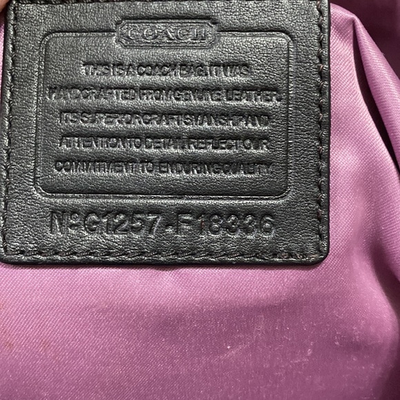 COACH Laura Large Designer Logo Tote - Picture 13 of 16